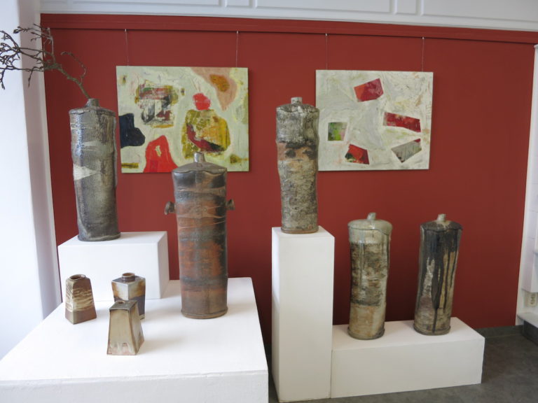 Holzofen-Keramik von Thomas Gebhardt in Galerie terra rossa – keramik